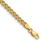 14k 3.75mm Wide Double Strand Rope Bracelet