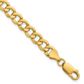 10k 6.5mm Semi-Solid Curb Link Chain