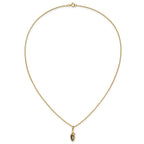 10k and 12k Tri-color Black Hills Gold Marquise Mystic Fire Topaz 14k Gold-filled Chain 18 inch Necklace