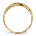10k and 12k Tri-color Black Hills Gold Grapes and Leaves 1/6 carat Diamond Ring