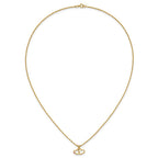 10k and 12k Tri-color Black Hills Gold Double Heart and Leaves 14k Gold-filled Chain 18 inch Necklace