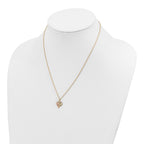 10k and 12k Tri-color Black Hills Gold Grapes and Leaves 14k Gold-filled Chain 18 inch Necklace