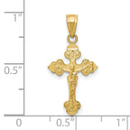 10k Crucifix Pendant