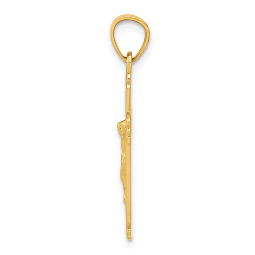 10k Crucifix Pendant