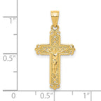 10k Crucifix Pendant