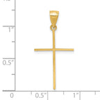 10k Cross Pendant