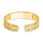10k Heart Toe Ring