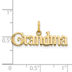 10K GRANDMA Charm