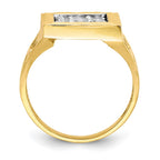 IB Goodman 10k Mens CZ Ring