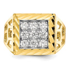 IB Goodman 10k Mens CZ Ring