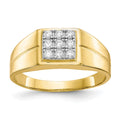 IB Goodman 10k Mens CZ Ring