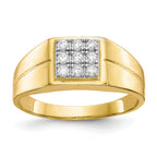 IB Goodman 10k Mens CZ Ring