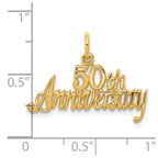10k 50th ANNIVERSARY Charm