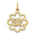 10k BABY GIRL Charm