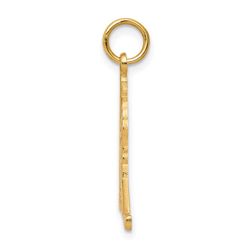 10K Hockey Player Charm