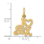 10k Talking - I Heart SEX Charm