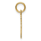 10k Solid Nefertiti Charm