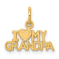 10K I Heart MY GRANDPA Charm