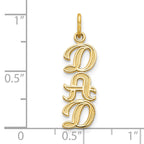 10K DAD Vertical Charm