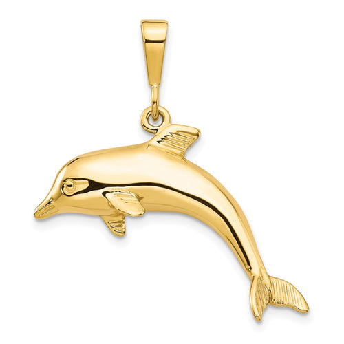 10k Large Dolphin Charm