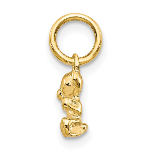 10k 3-D Teddy Bear Charm