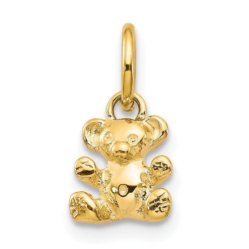 10k 3-D Teddy Bear Charm