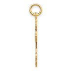 10K Eastern Orthodox Cross Charm