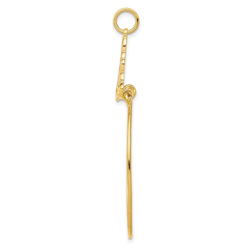 10k 5-Hearts Charm Holder