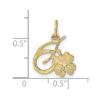 10K Solid Horseshoe / Wishbone / Shamrock Good Luck Charm
