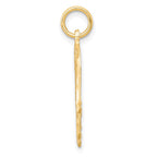 10k Filigree Chamseh Charm
