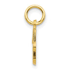 10k Small Script Initial J Charm