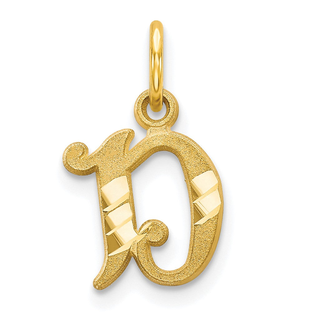10k Small Diamond-cut Initial D Charm