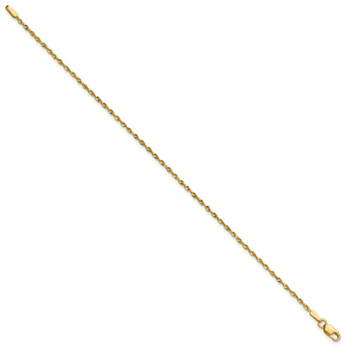 10k 1.5mm Ultra D/C Lightweight Rope Chain
