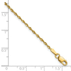 10k 1.5mm Ultra D/C Lightweight Rope Chain