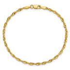 10k 2.5mm Ultra D/C Lightweight Rope Chain