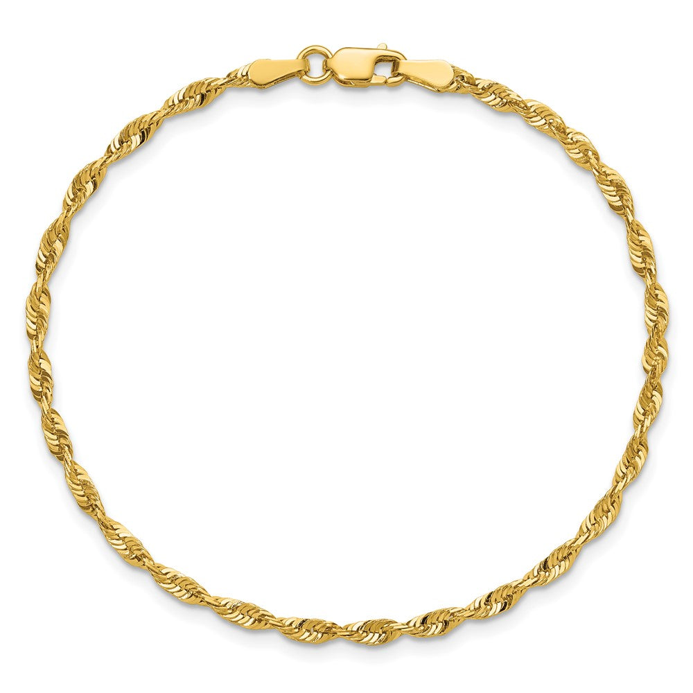 10k 2.5mm Ultra D/C Lightweight Rope Chain