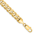 10k 8.25mm Flat Beveled Curb Chain