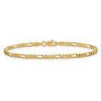 10k 2.75mm Flat Figaro Chain