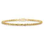 10k 3.0mm Diamond-cut Rope Chain