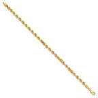 10k 4.0mm Diamond-cut Rope Chain