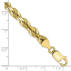 10k 5.5mm Diamond-cut Rope Chain