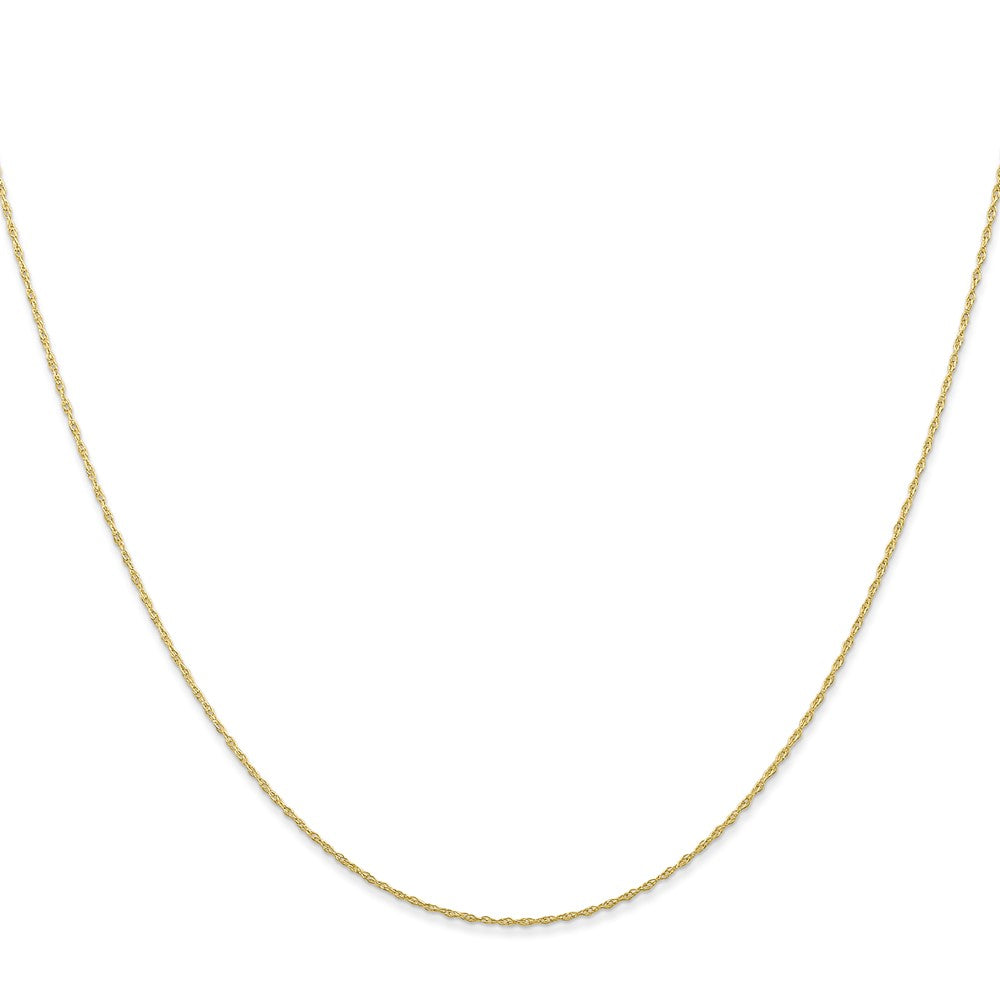 10k .5mm Carded Cable Rope Chain