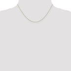 10k .5mm Carded Cable Rope Chain