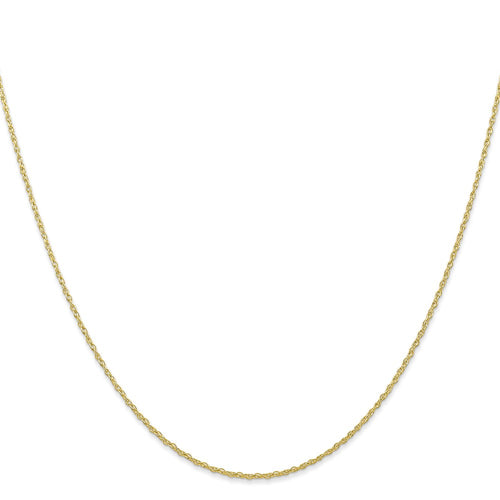 10k .7mm Carded Cable Rope Chain