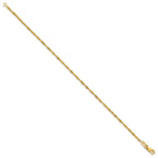 10k 1.7mm Singapore Chain