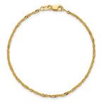 10k 1.7mm Singapore Chain