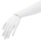 10K Polished Infinity Bracelet