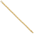 10k 5.5mm Nugget 8 inch Bracelet