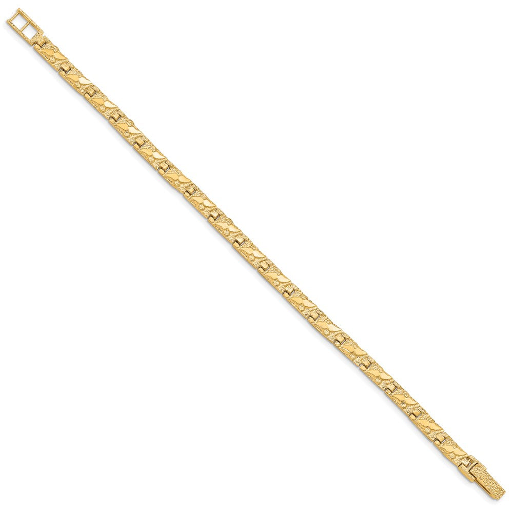 10k 5.5mm Nugget 7 inch Bracelet