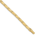 10k 5.5mm Nugget 7 inch Bracelet
